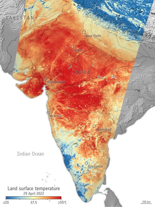 Heat Wave in Pakistan and India