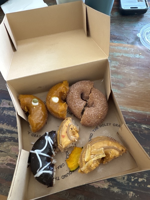 @DBPardes | HOLY GRAIL VEGAN DONUTS Here’s what I’m thinking about...